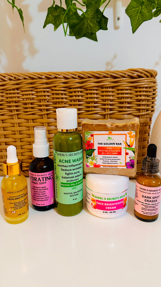 Face Care Kit – Clear, Bright & Healthy Skin Routine