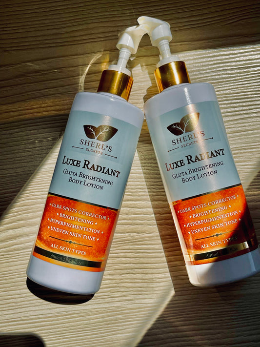 Body Lotion Luxe Radiant Gluta Brightening 13.5 oz