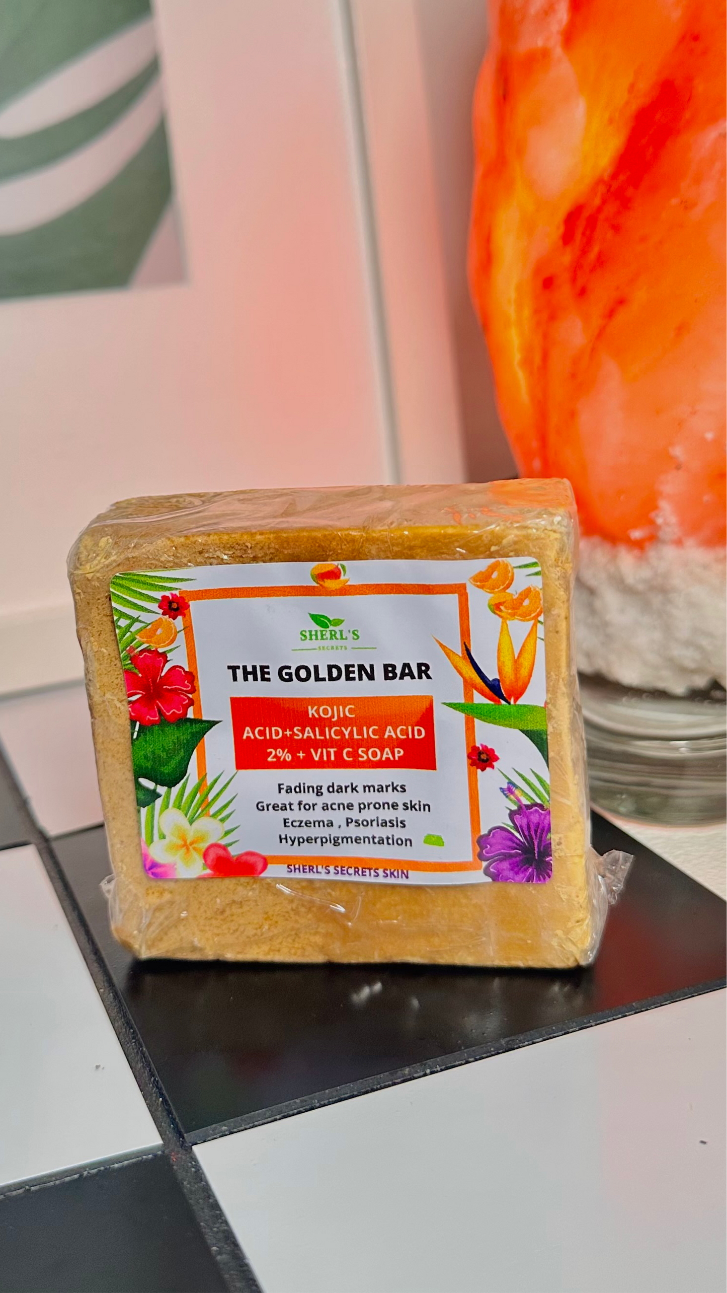 3 GOLDEN BAR SOAP