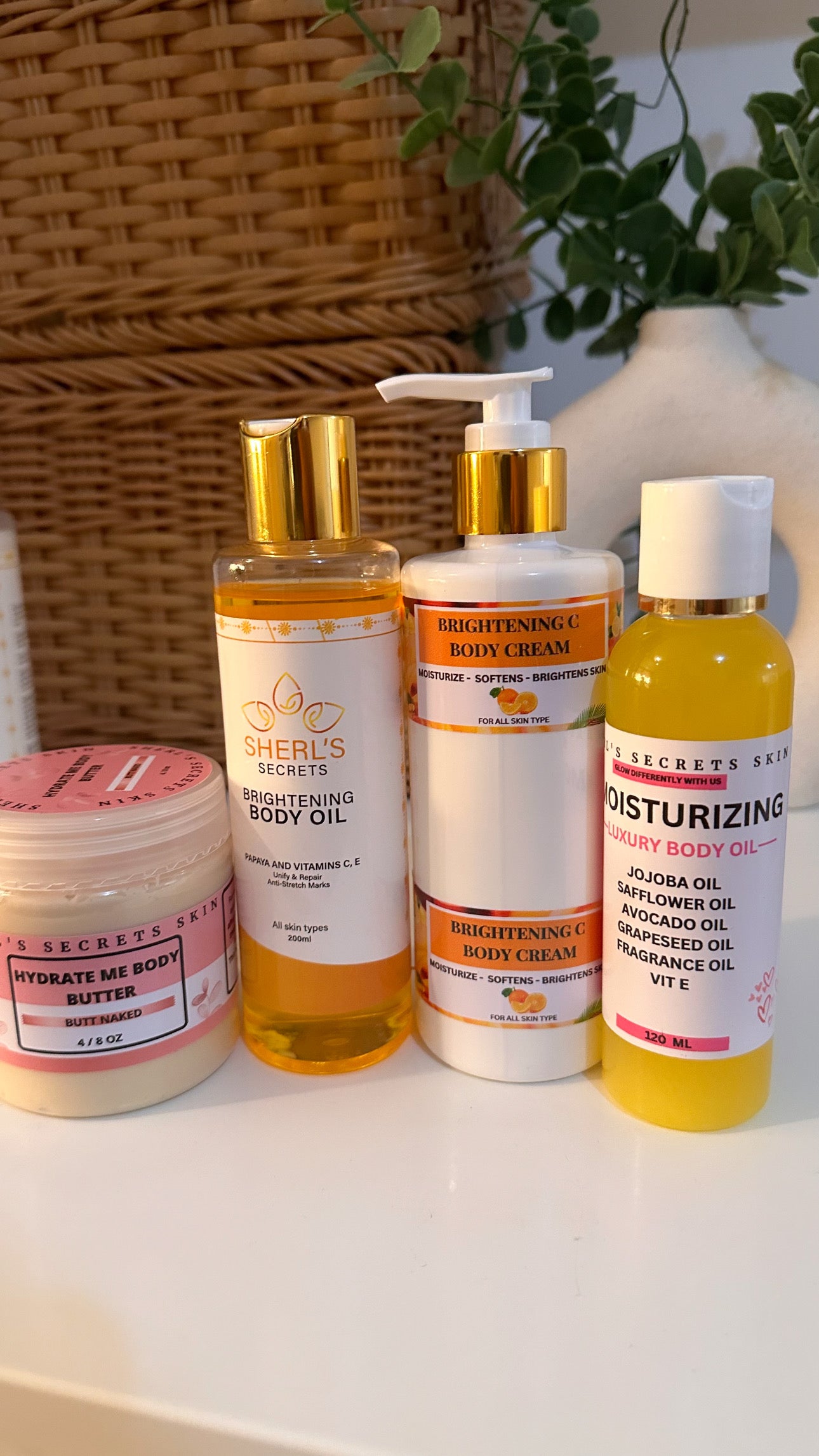 The ULTIMATE HYDRATING NOURISHING GLOWING BODY SET