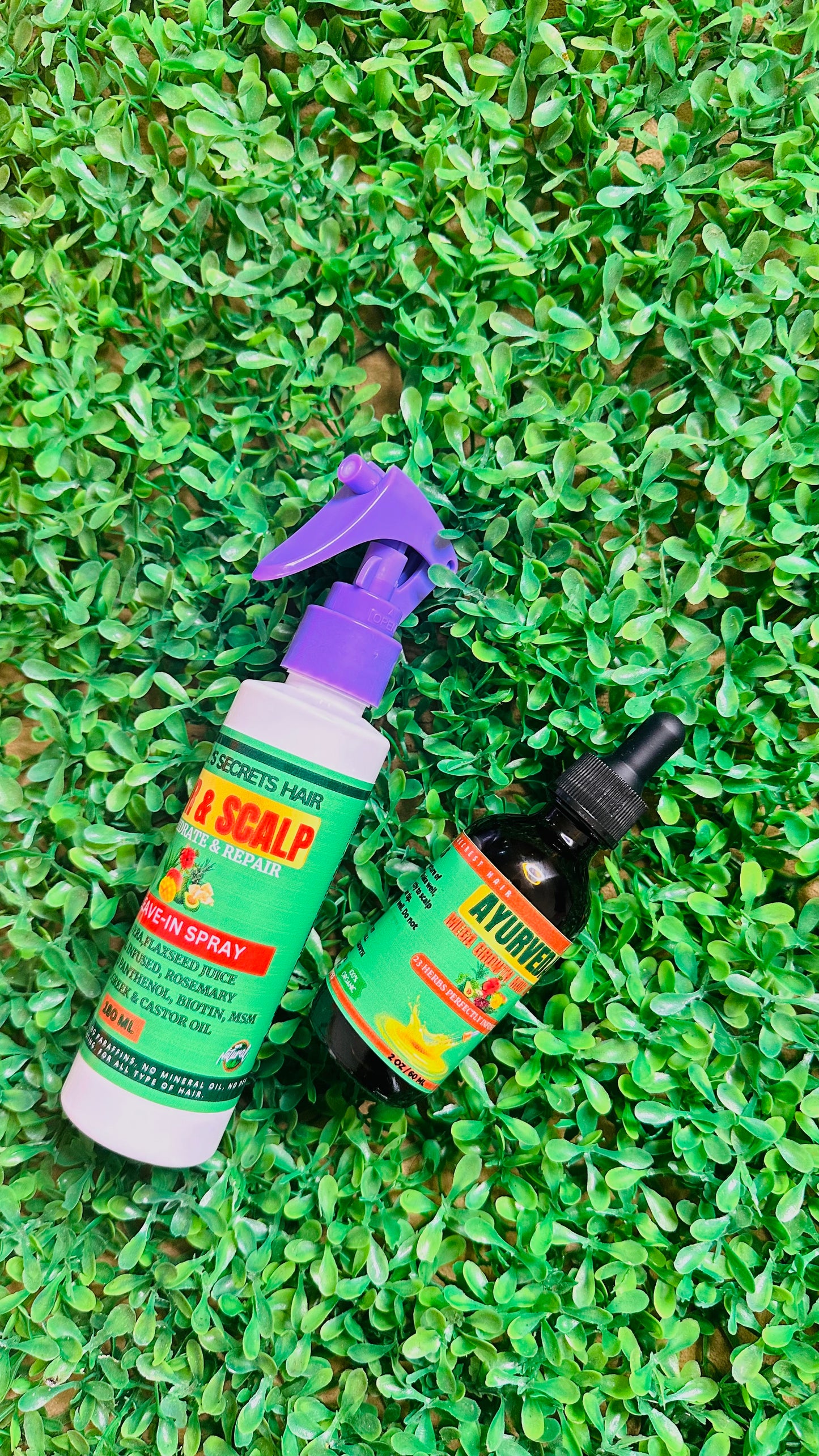 SCALP SPRAY & HAIR OIL