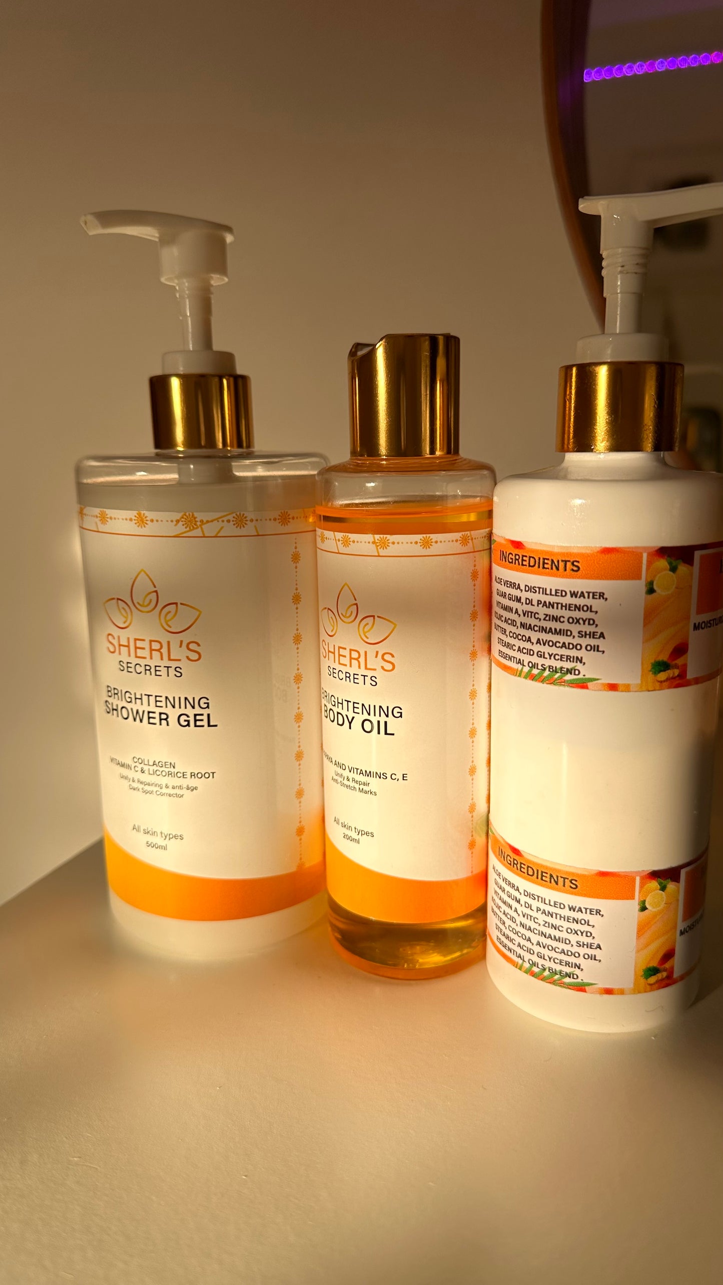 MOISTURIZING & BRIGHTENING SET 🌟