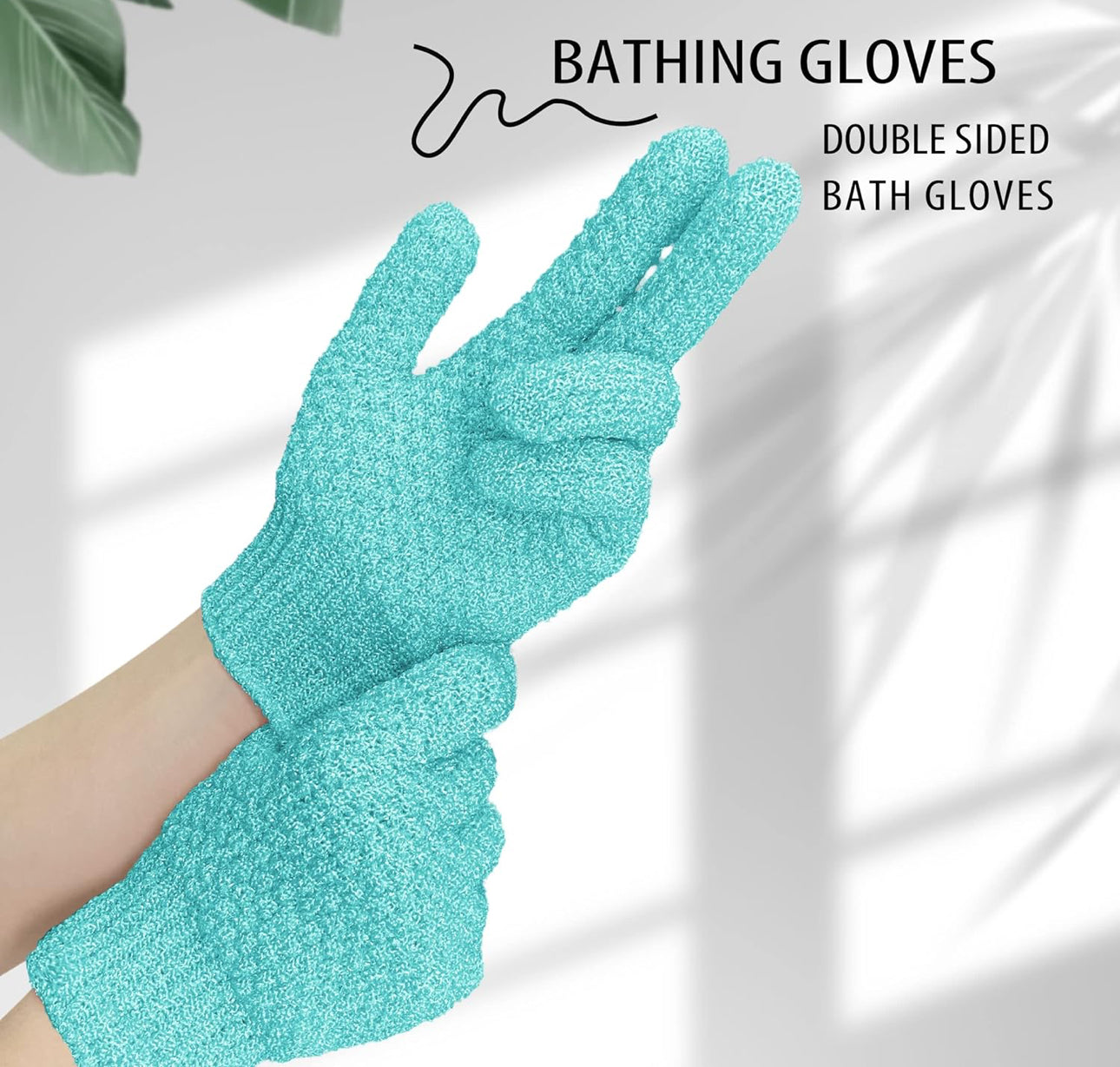 EXFOLIATING GLOVES For Glowing skin 1 Pairs