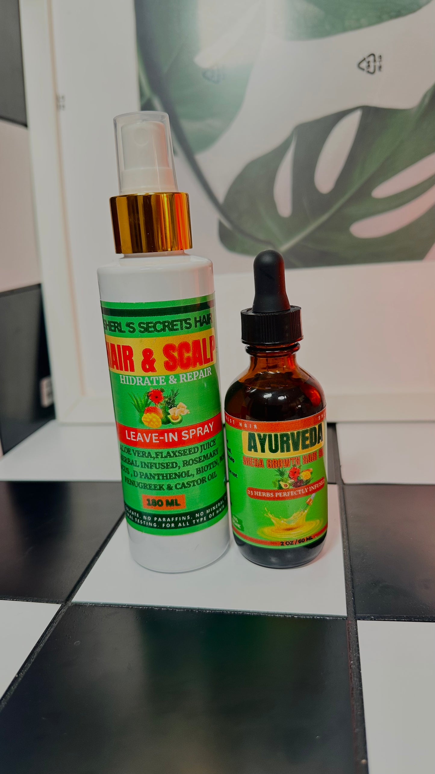 SCALP SPRAY & HAIR OIL