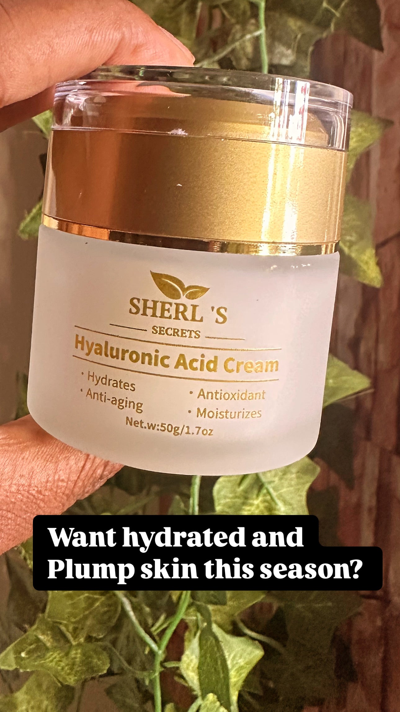 HYDRATING HYALURONIC ACID FACE CREAM