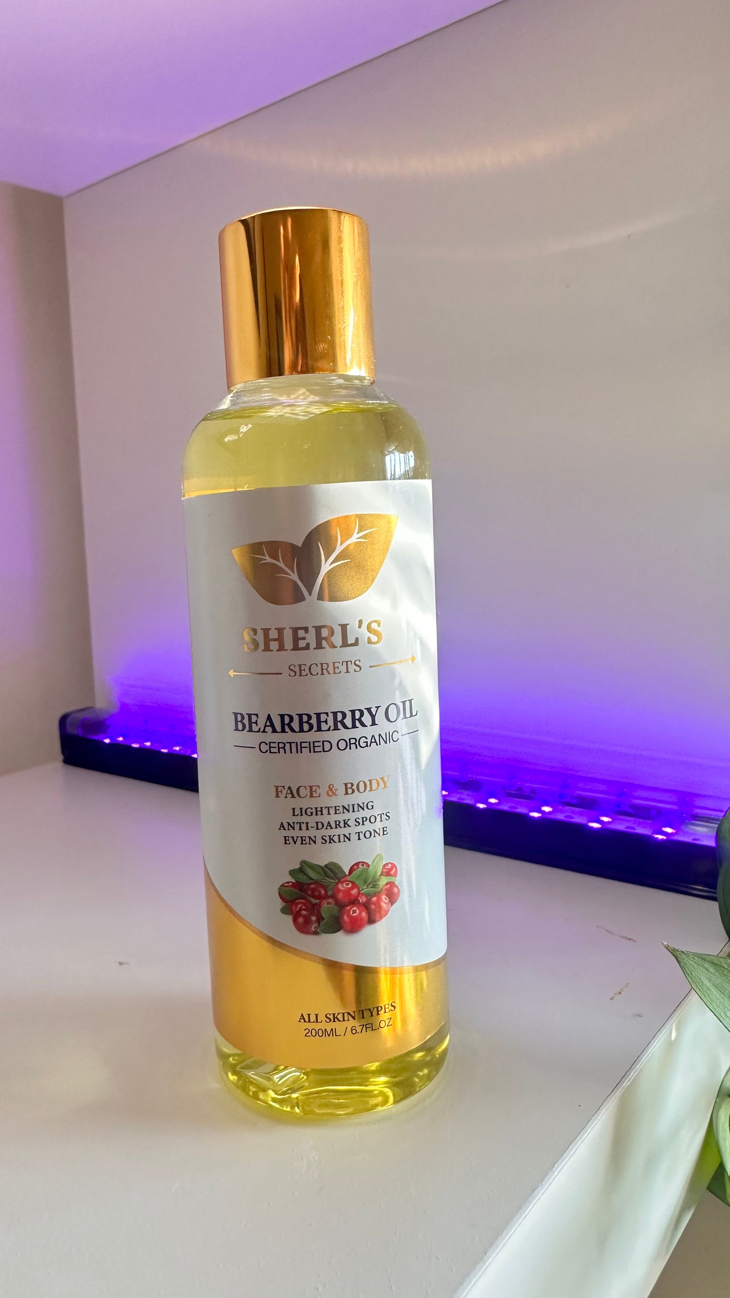 BEARBERRY LIGHTENING BODY OIL
