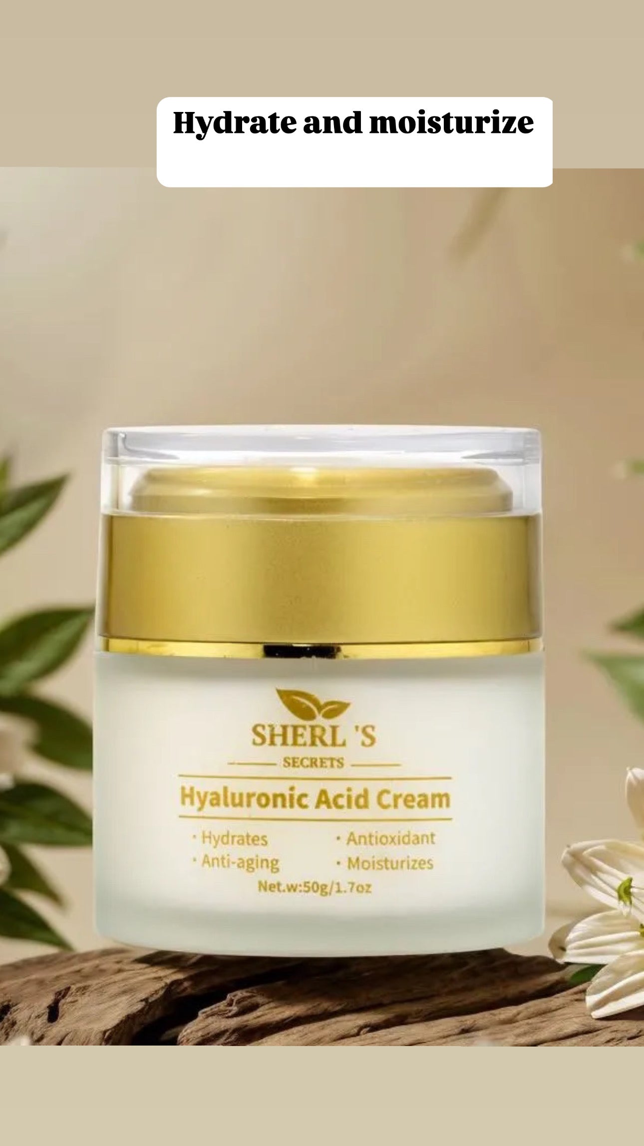 HYDRATING HYALURONIC ACID FACE CREAM