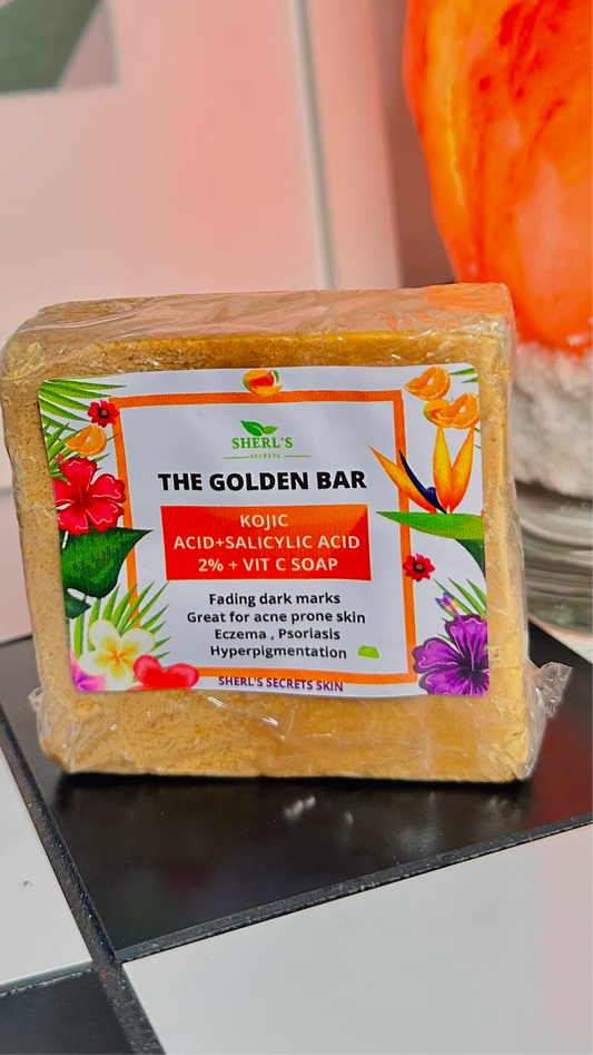 3 GOLDEN BAR SOAP