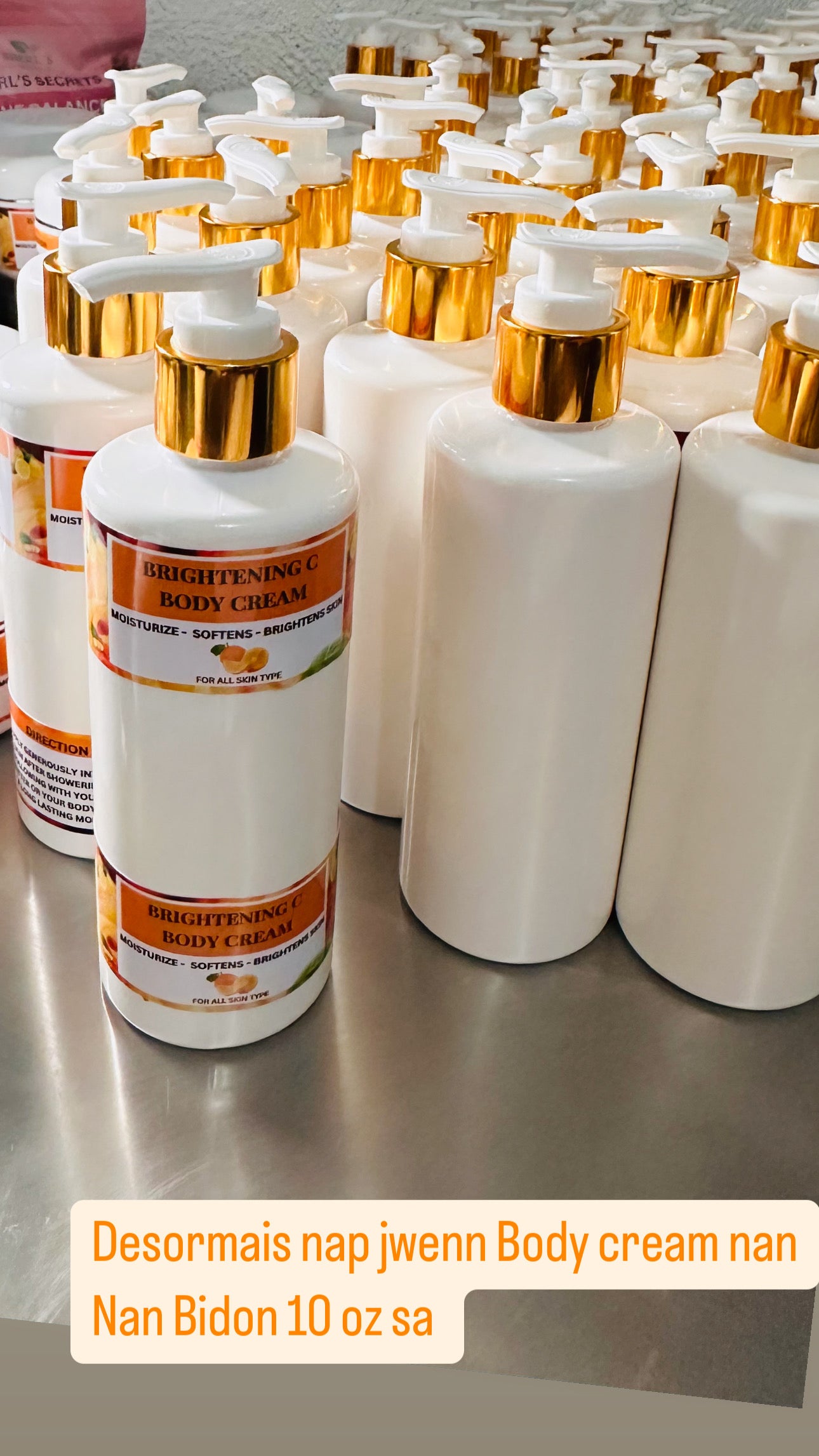 BRIGHTENING C BODY CREAM 10 oz