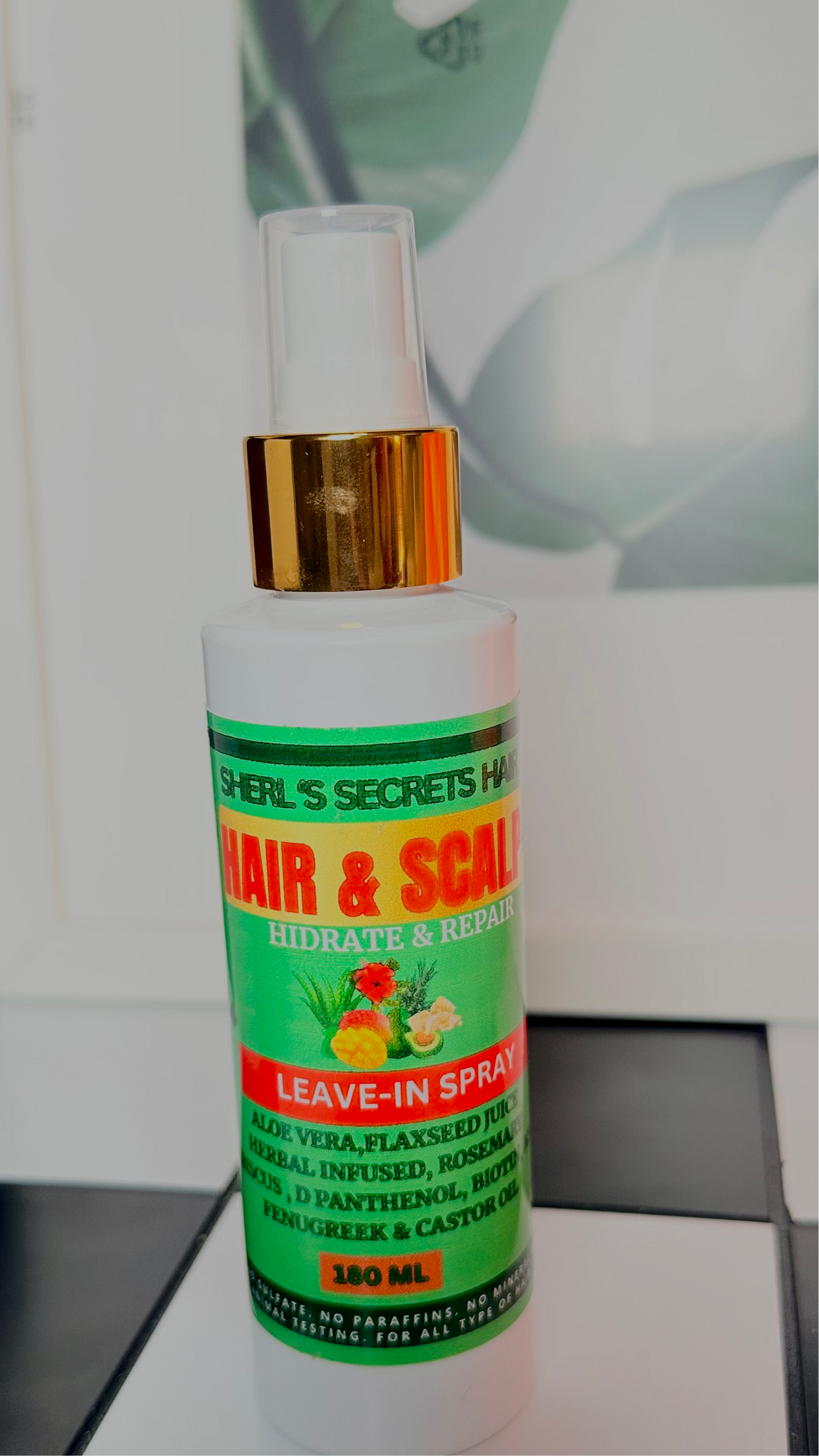 Hair & Scalp spray 4 oz
