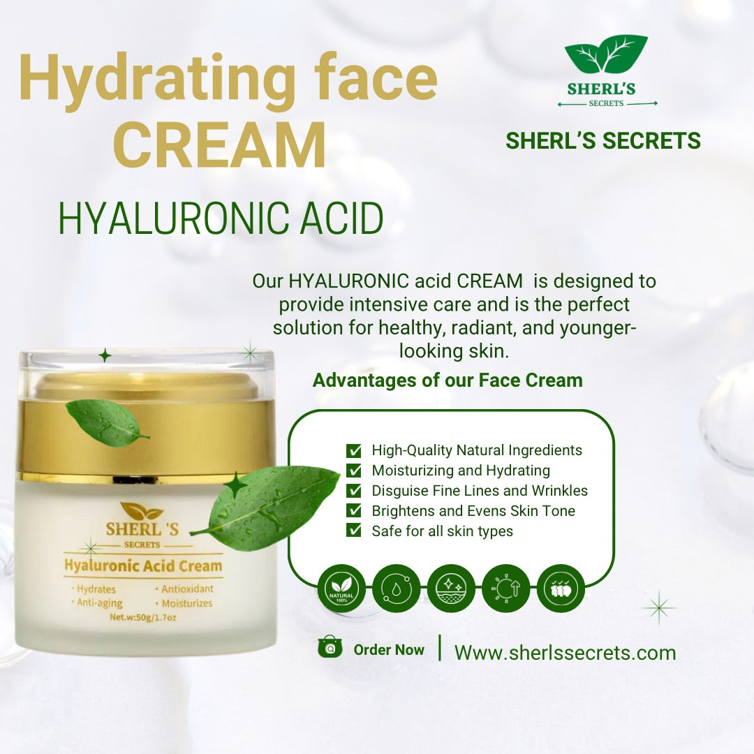 HYDRATING HYALURONIC ACID FACE CREAM
