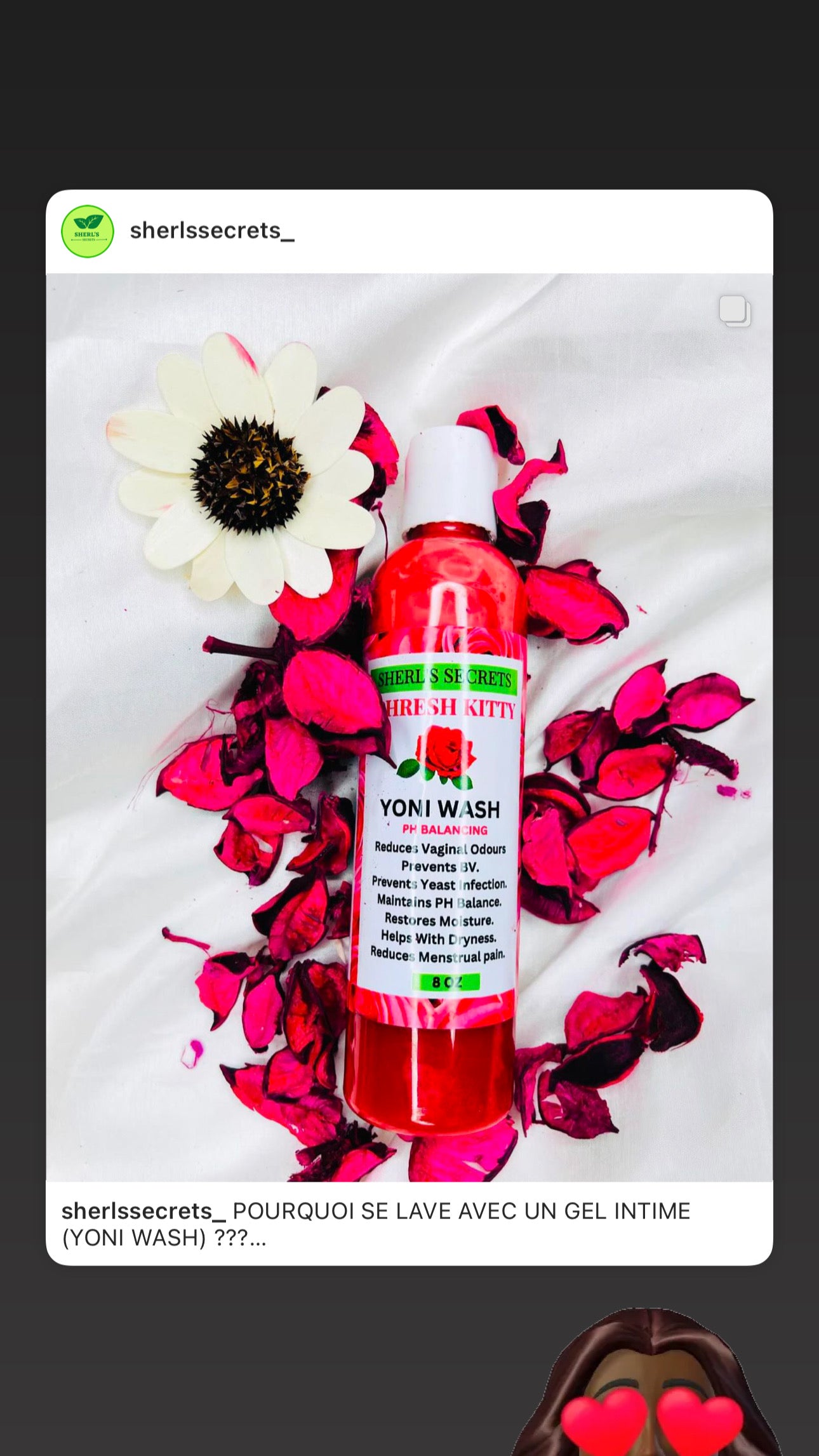 YONI WASH 8 oz