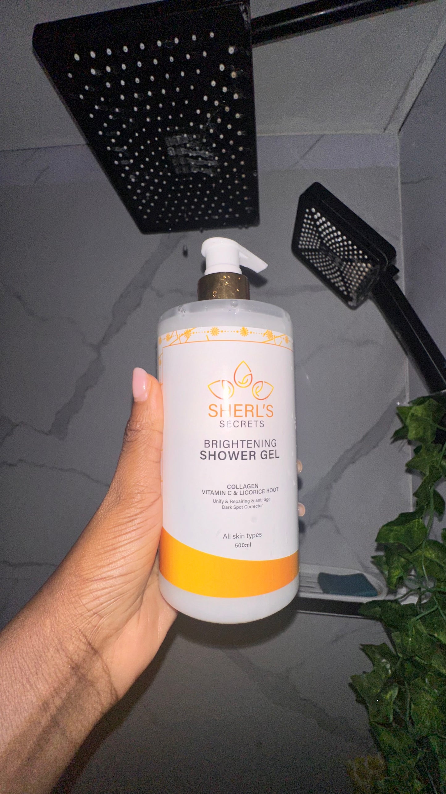 BRIGHTENING SHOWER GEL 500 ML
