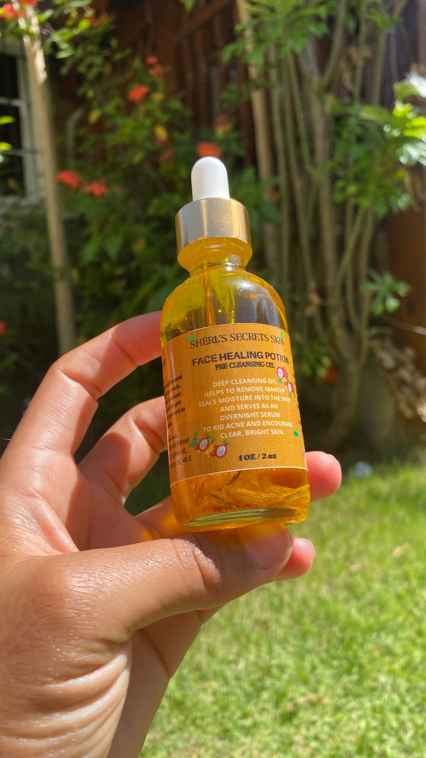 ACEITE DE POCIÓN CURATIVA PARA EL ROSTRO