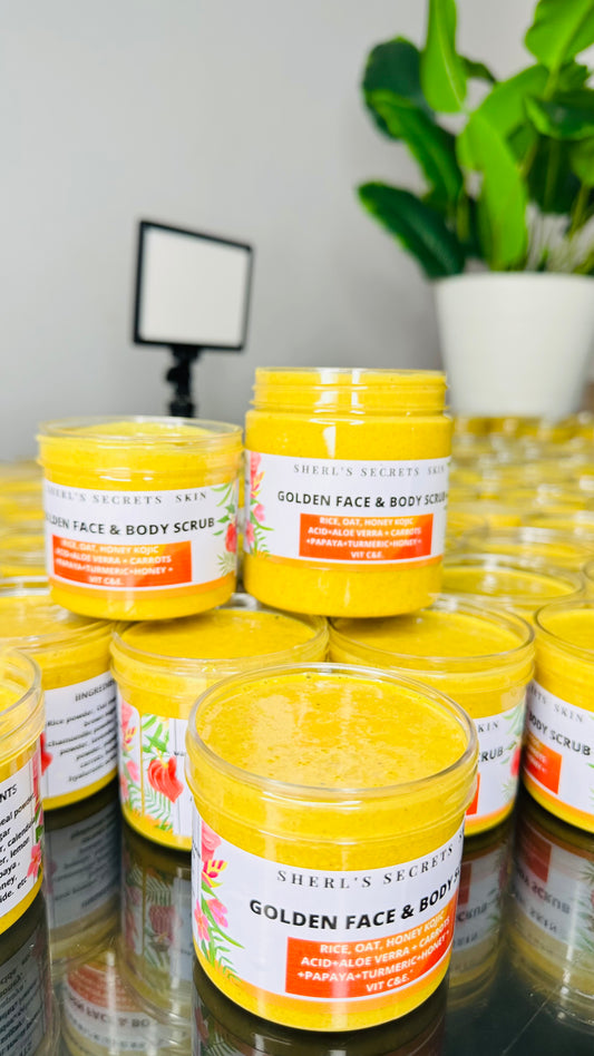 Face and Body scrub 4 oz