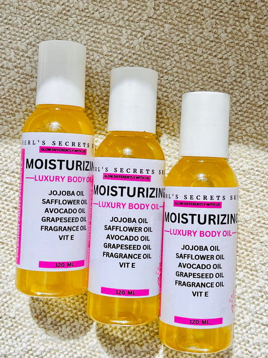 3 Moisturizing Luxury Body Oil