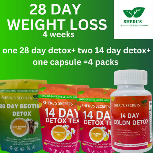 FLAT TUMMY 1 MONTH PLAN (4pcs)