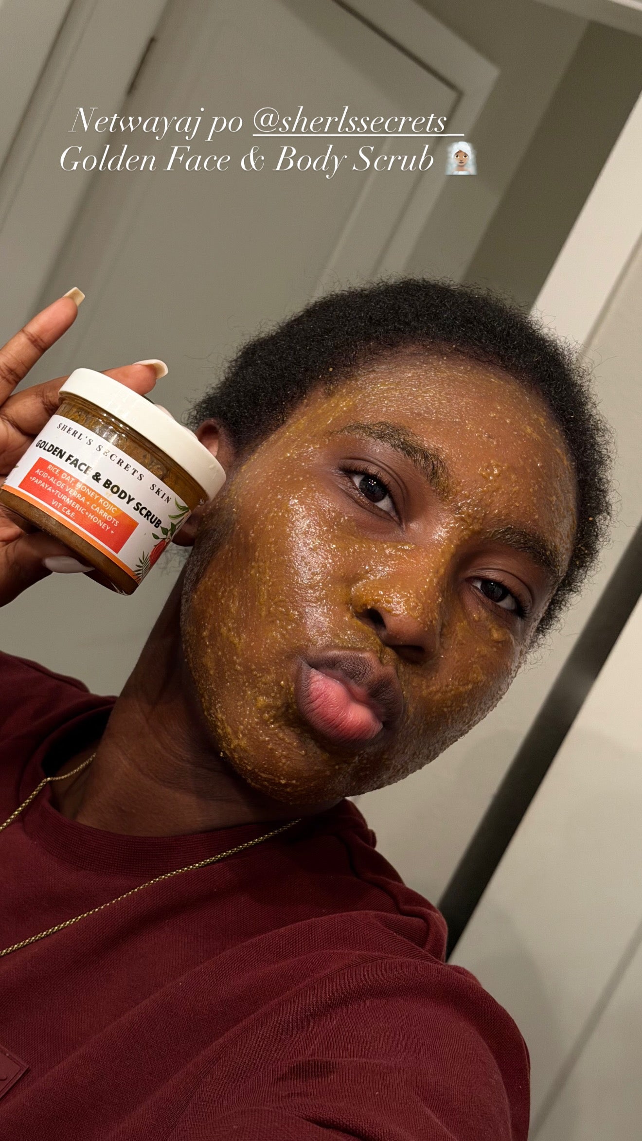 Face and Body scrub 4 oz