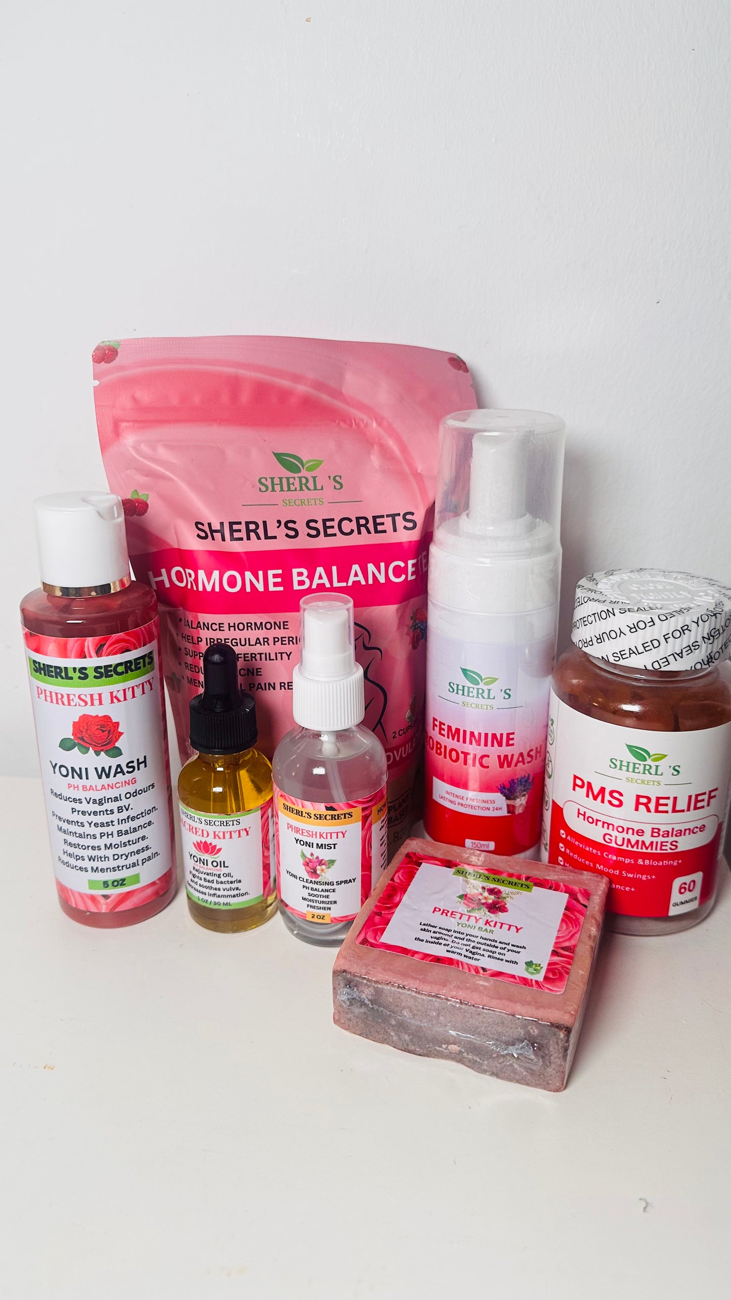 Women’s Balance & Feminine Care Bundle (7 pcs)