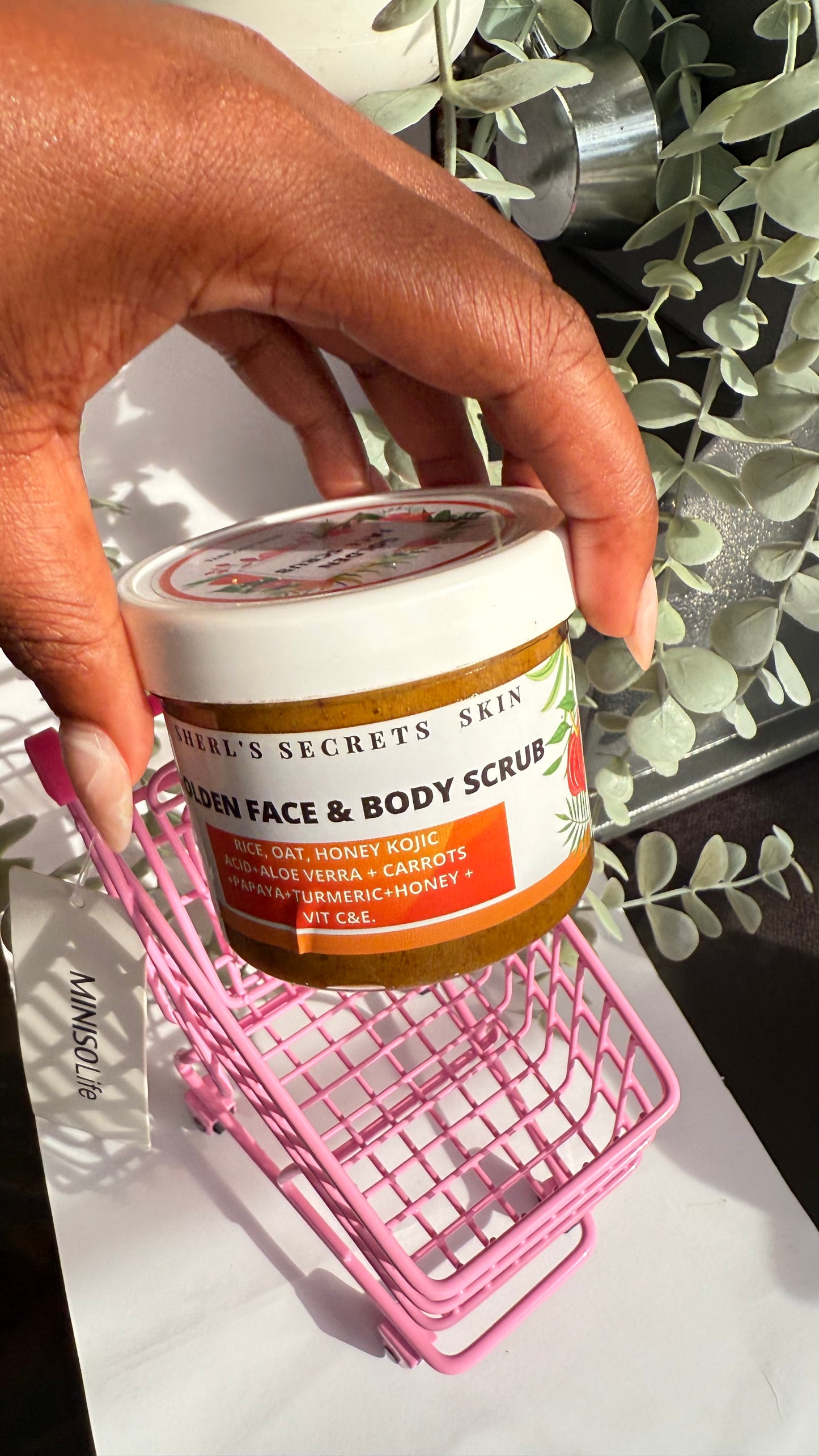 Face and Body scrub 4 oz