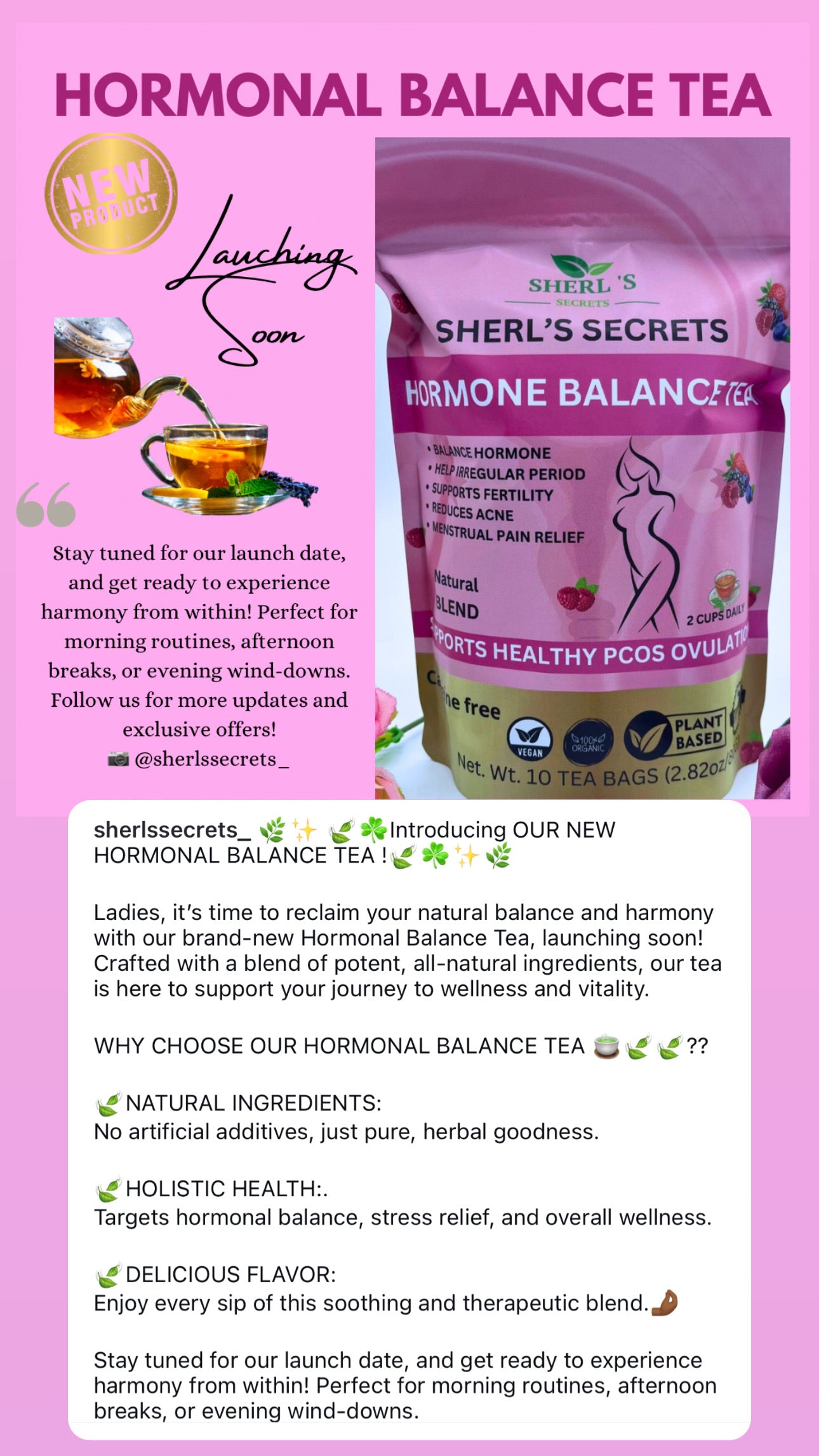 HORMONAL BALANCE TEA