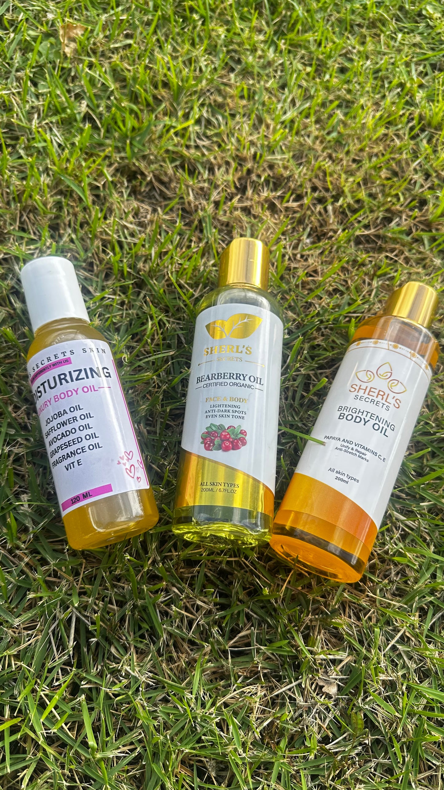 Trio Luxury Body Oil Collection