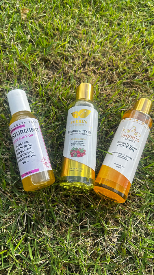 Trio Luxury Body Oil Collection