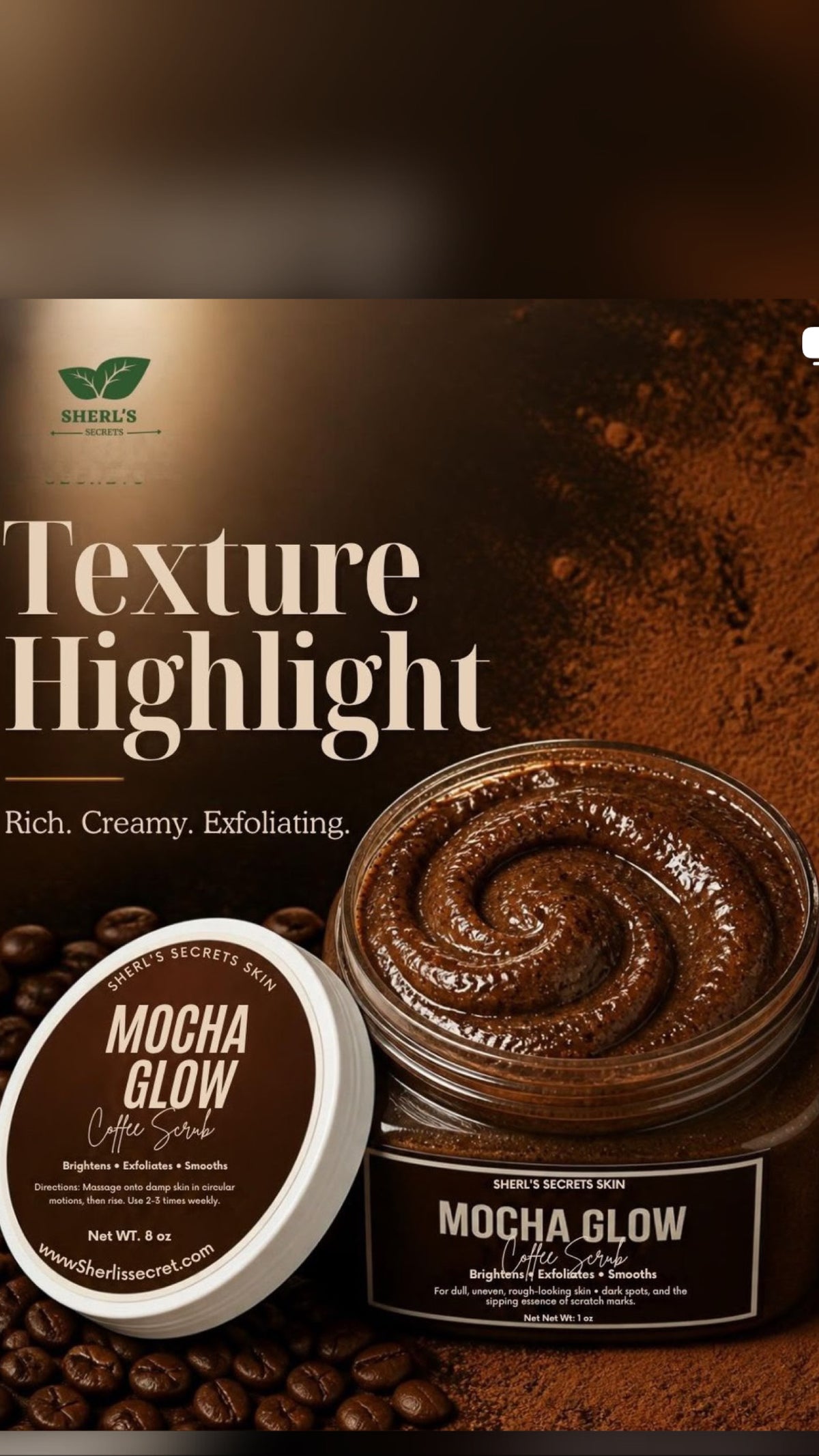 MOCHA GLOW SCRUB