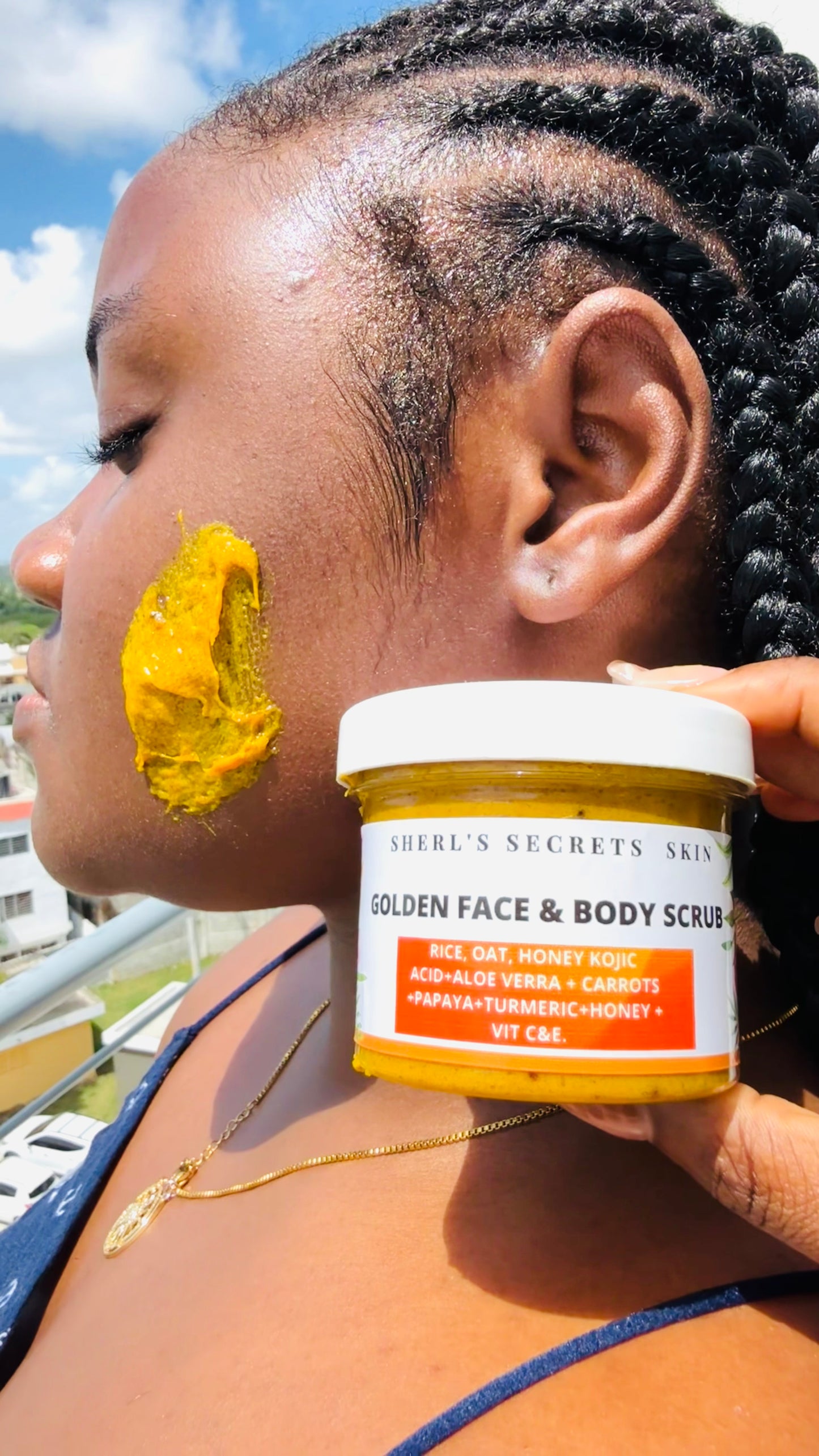 Face and Body scrub 4 oz