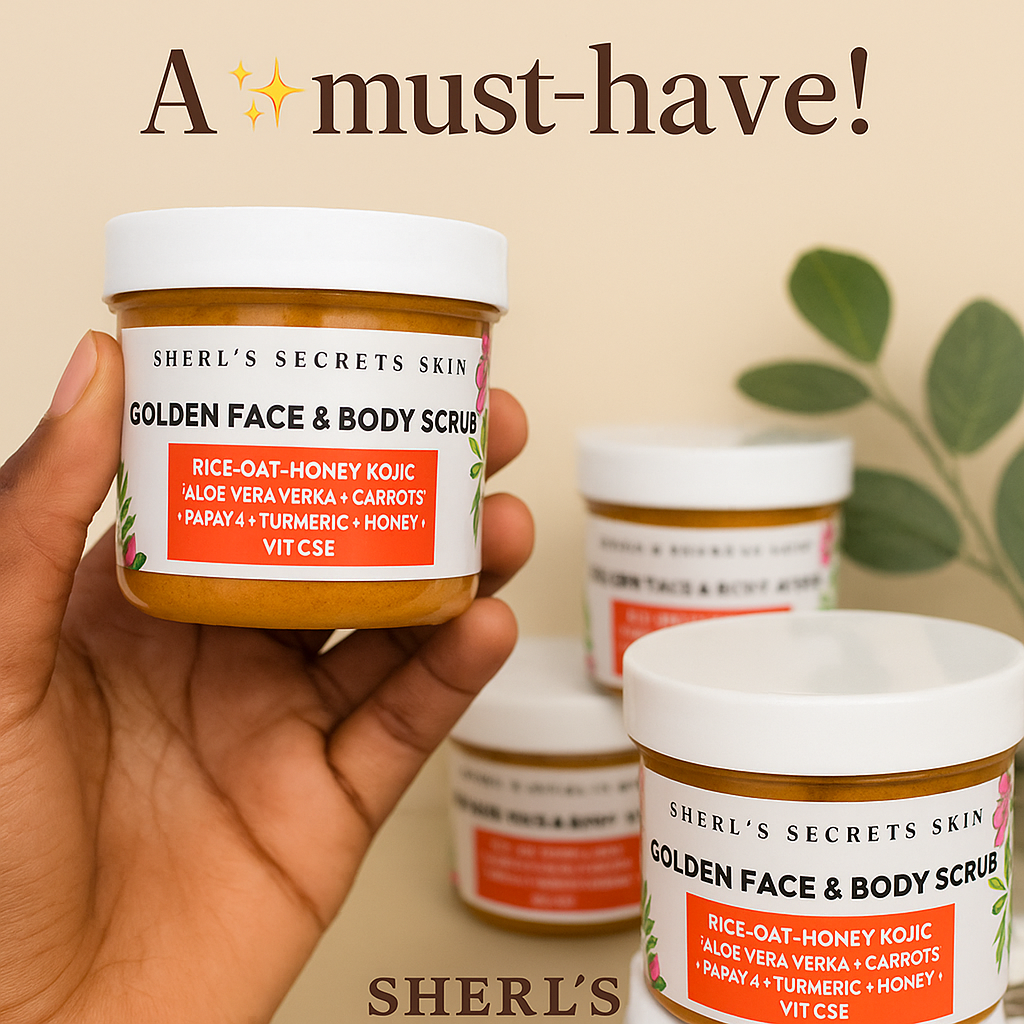 Face and Body scrub 4 oz