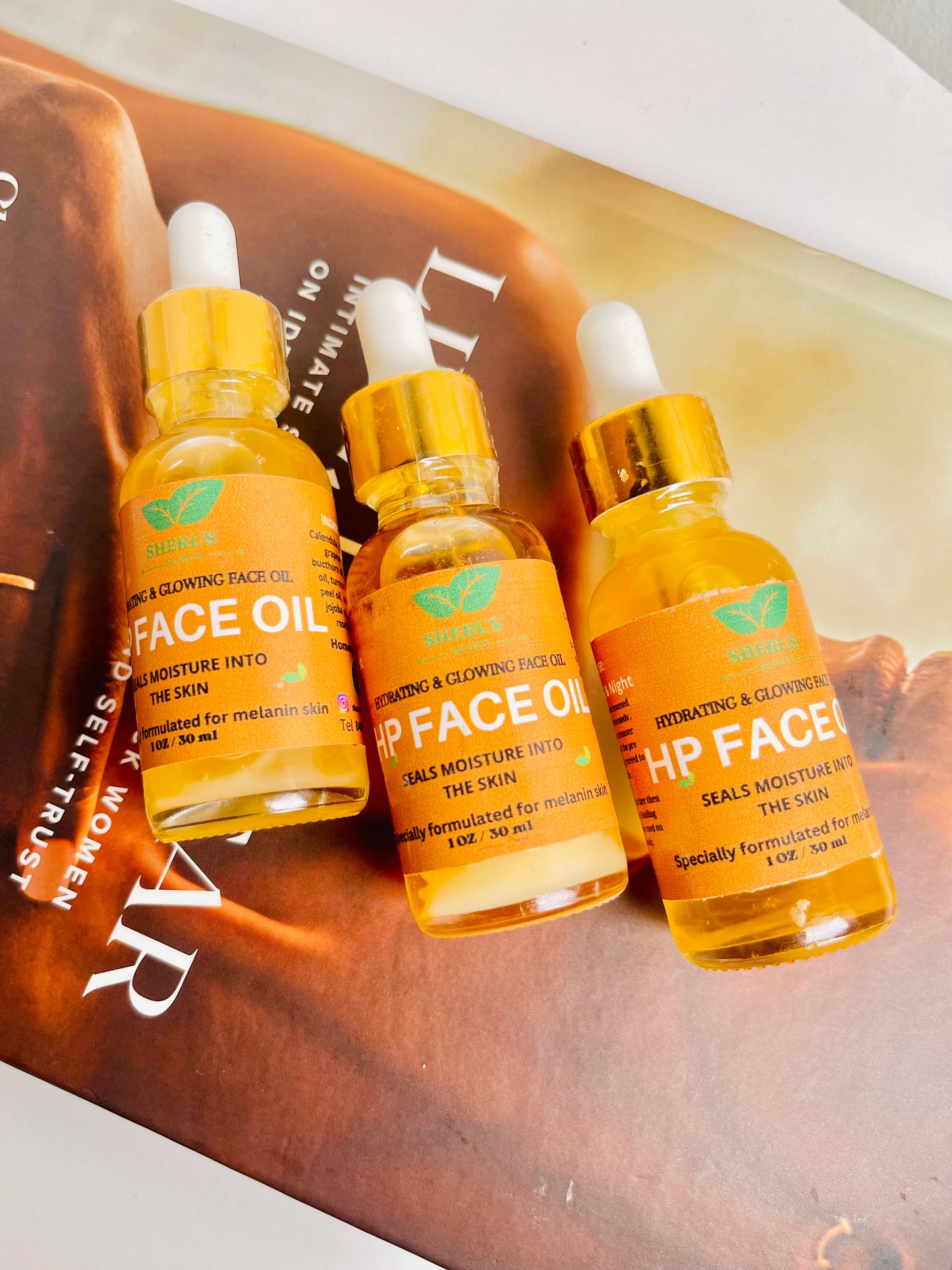 3 HP Face Oil