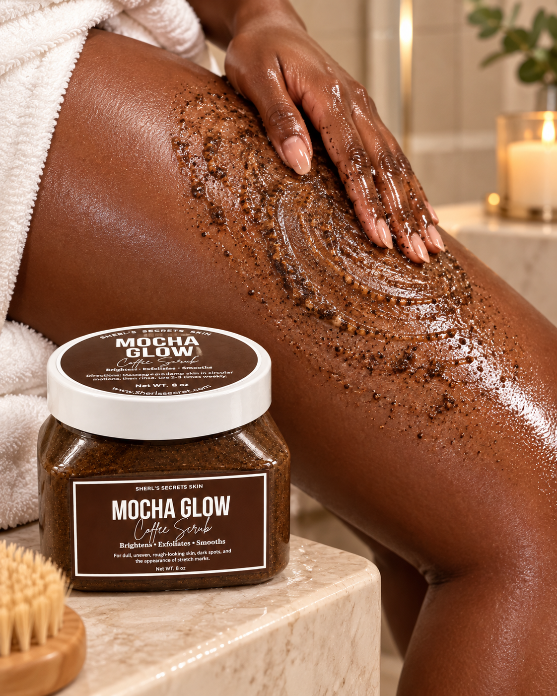 MOCHA GLOW SCRUB