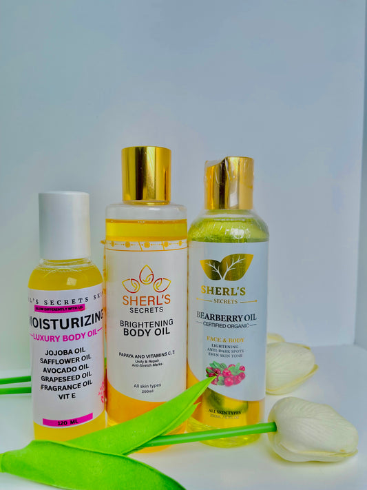 Trio Luxury Body Oil Collection