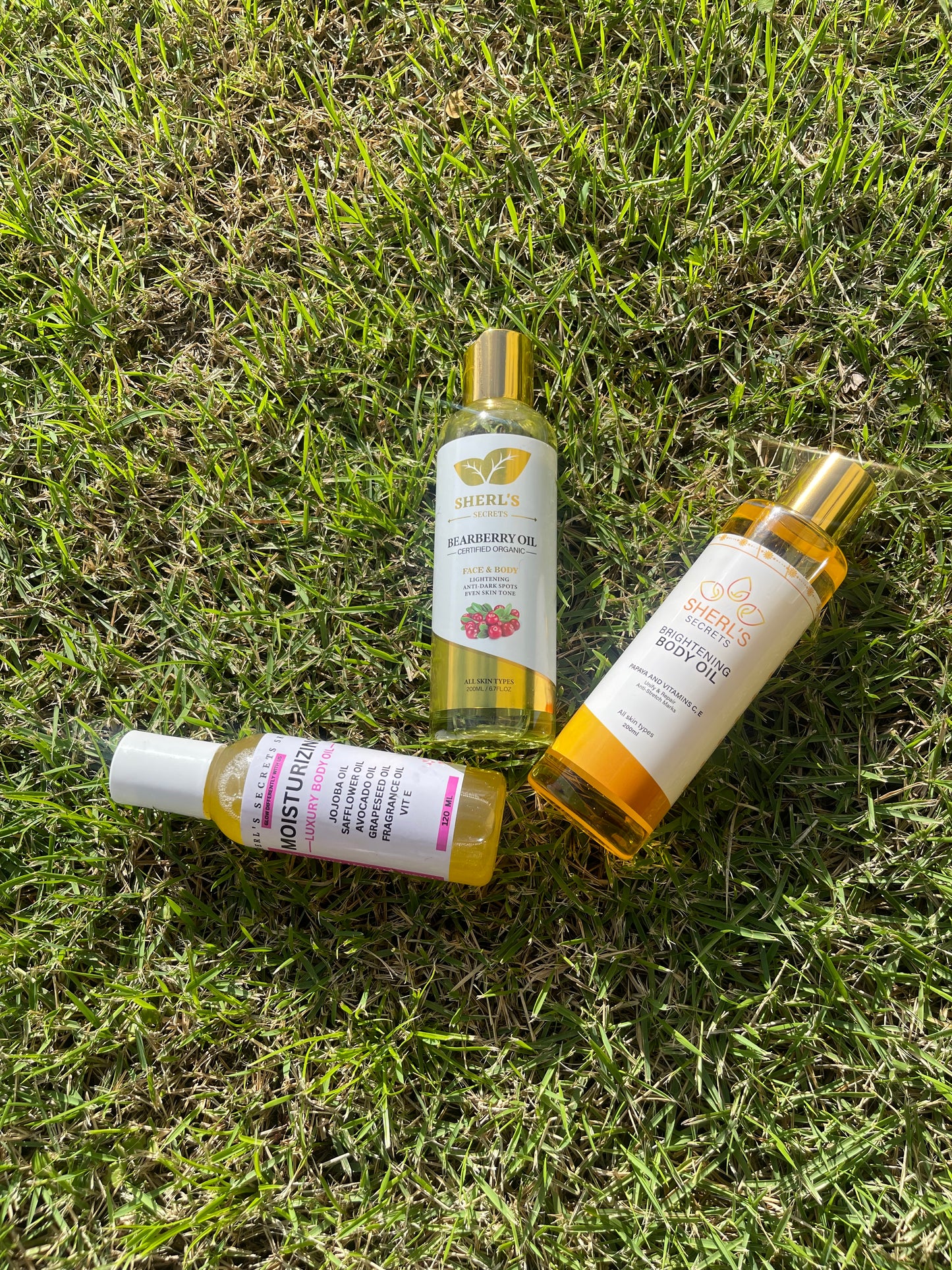 Trio Luxury Body Oil Collection