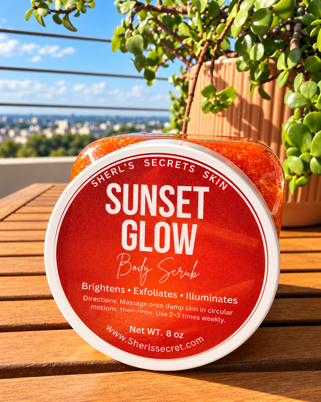 SUNSET GLOW Scrub