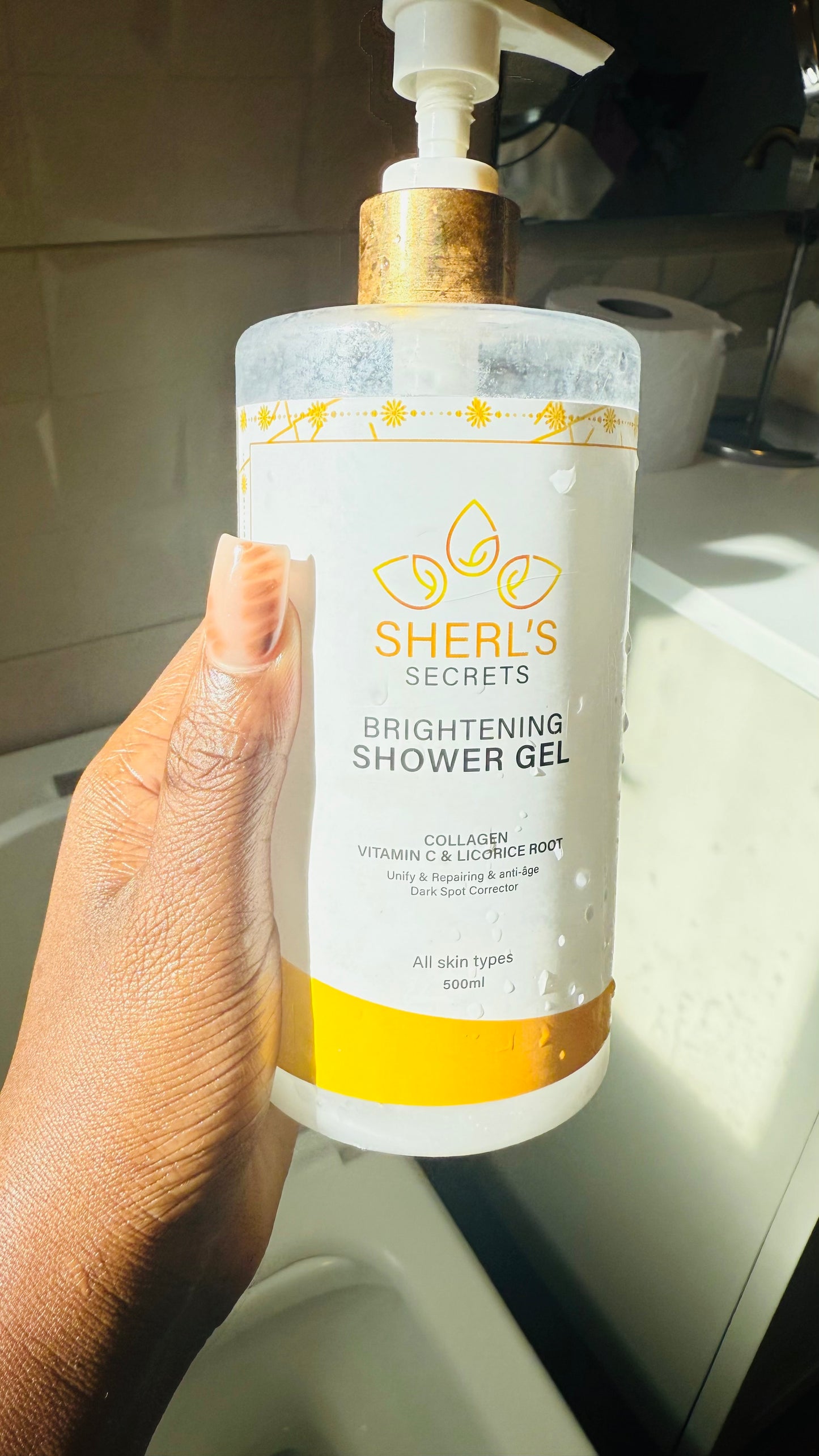 BRIGHTENING SHOWER GEL 500 ML