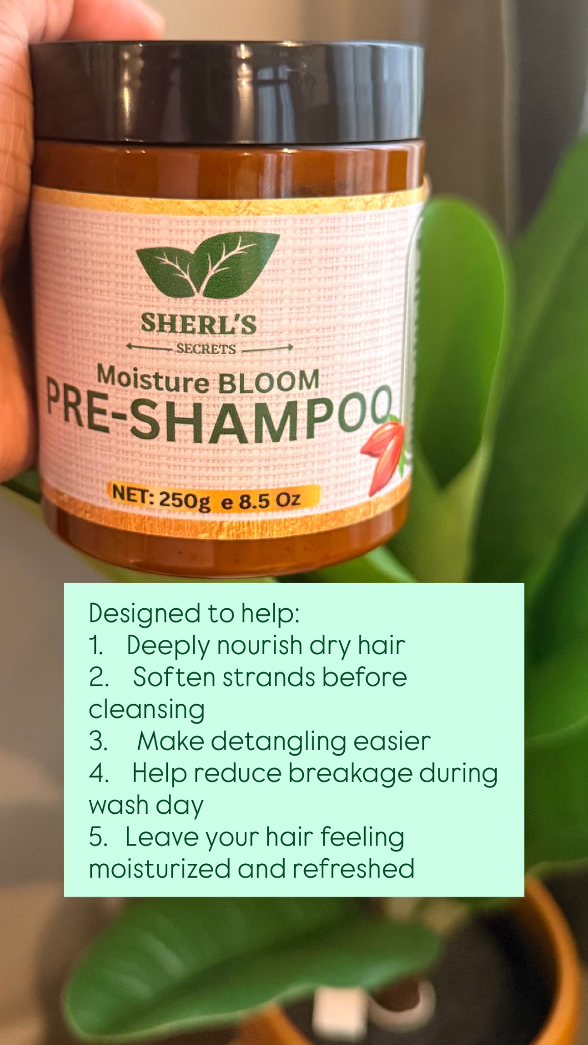 PRE-SHAMPOO MOISTURE BLOOM