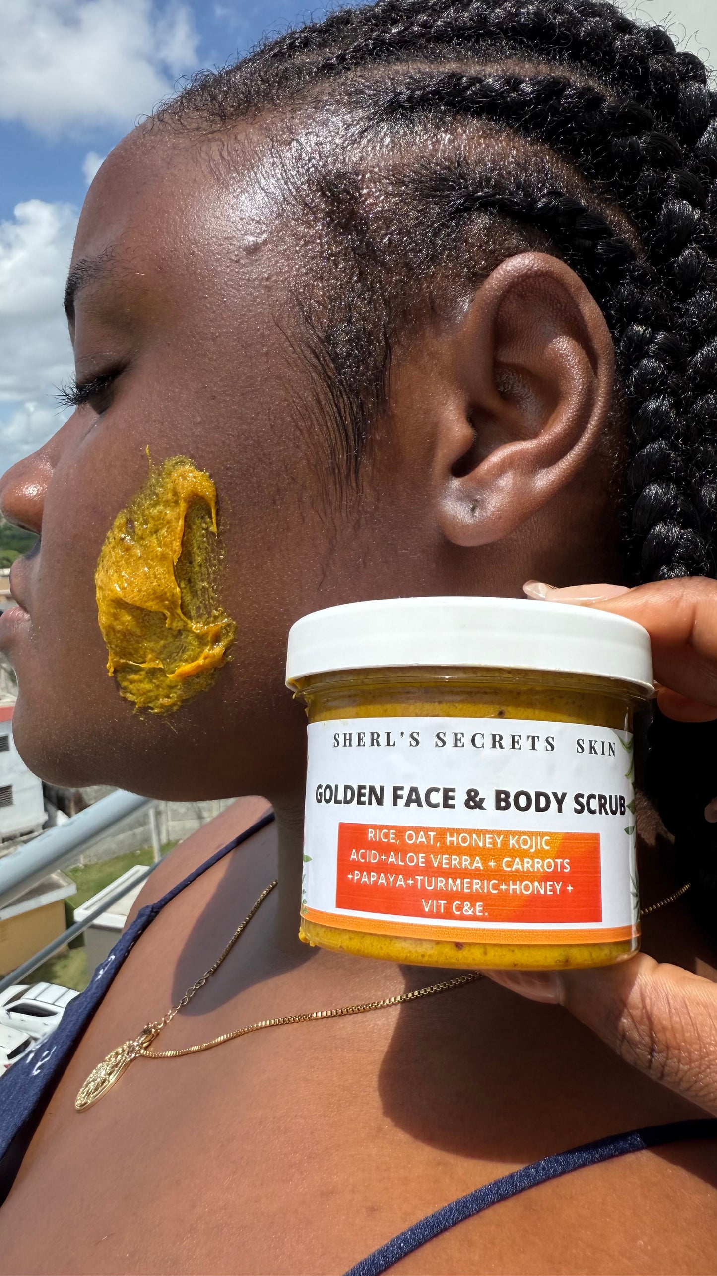 Face and Body scrub 4 oz