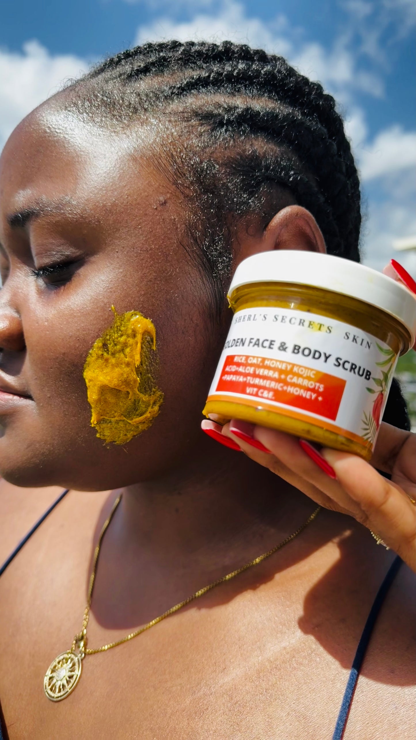 Face and Body scrub 4 oz