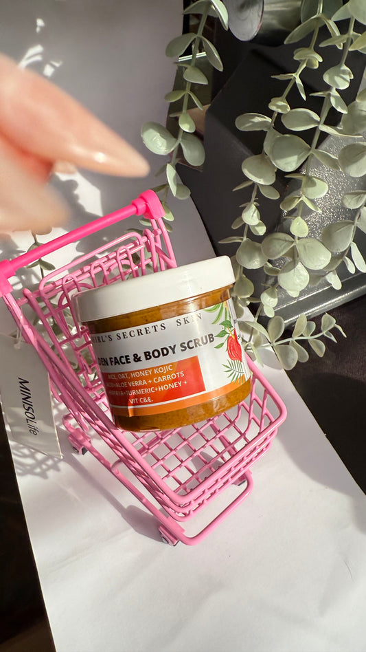 Face and Body scrub 4 oz
