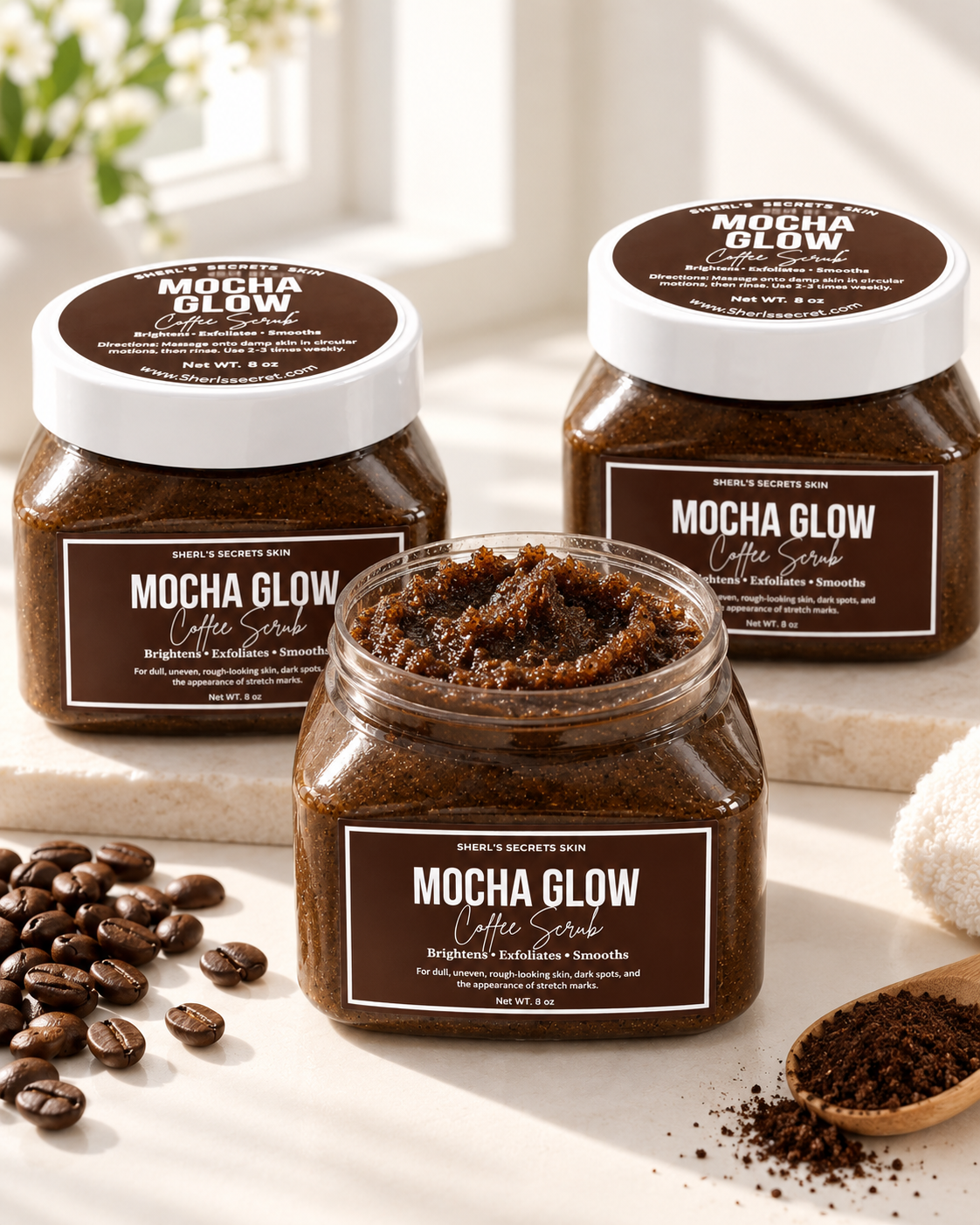 MOCHA GLOW SCRUB