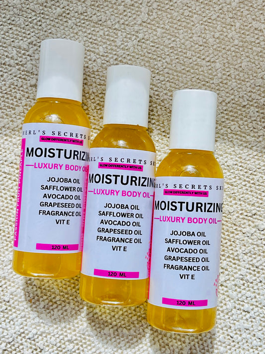 3 Moisturizing Luxury Body Oil