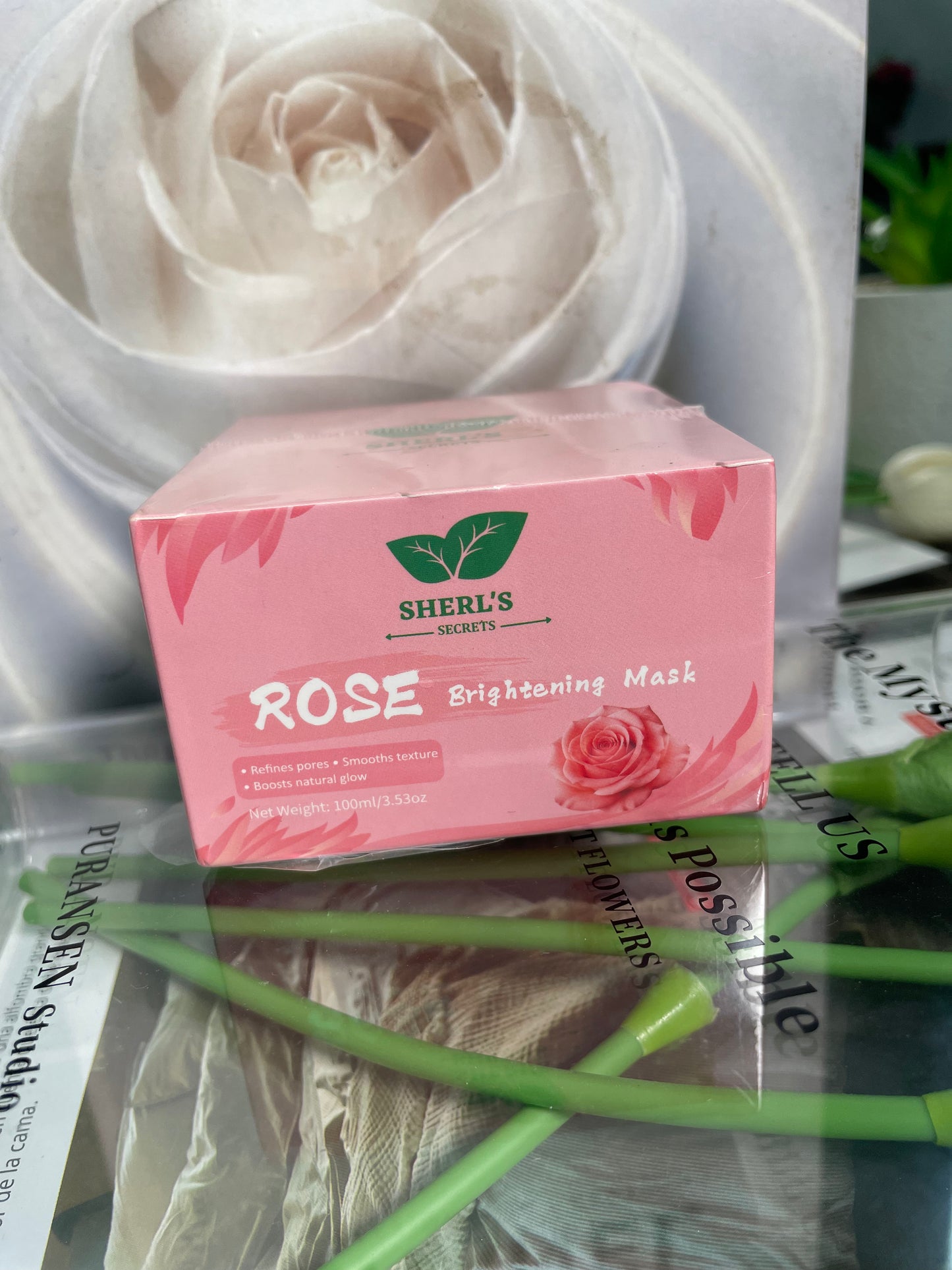 🌹 Rose Brightening Mask