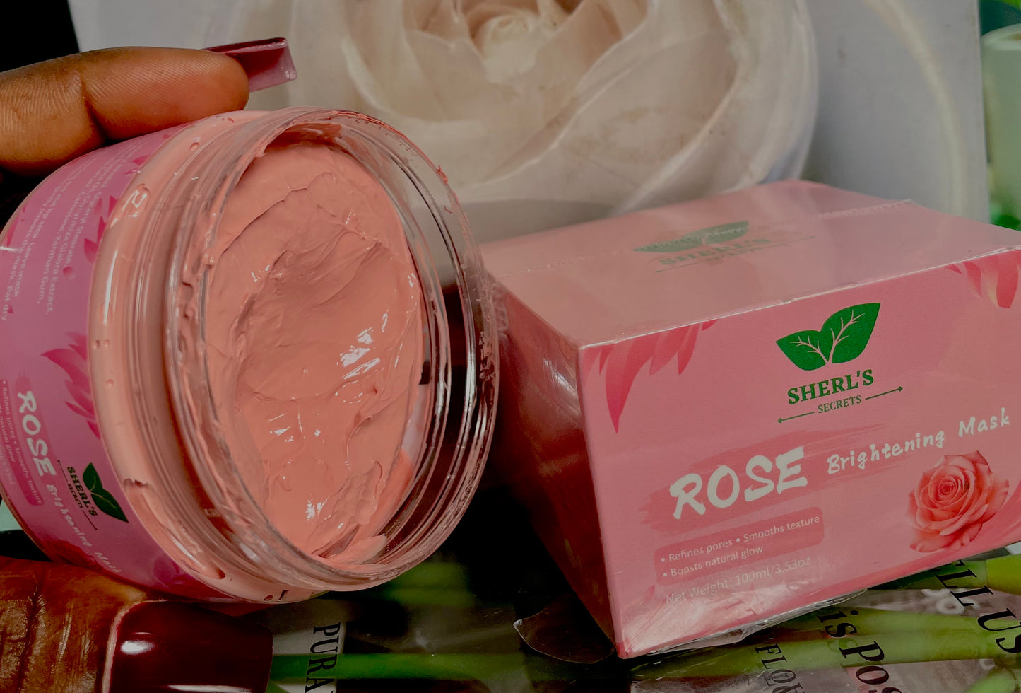 🌹 Rose Brightening Mask